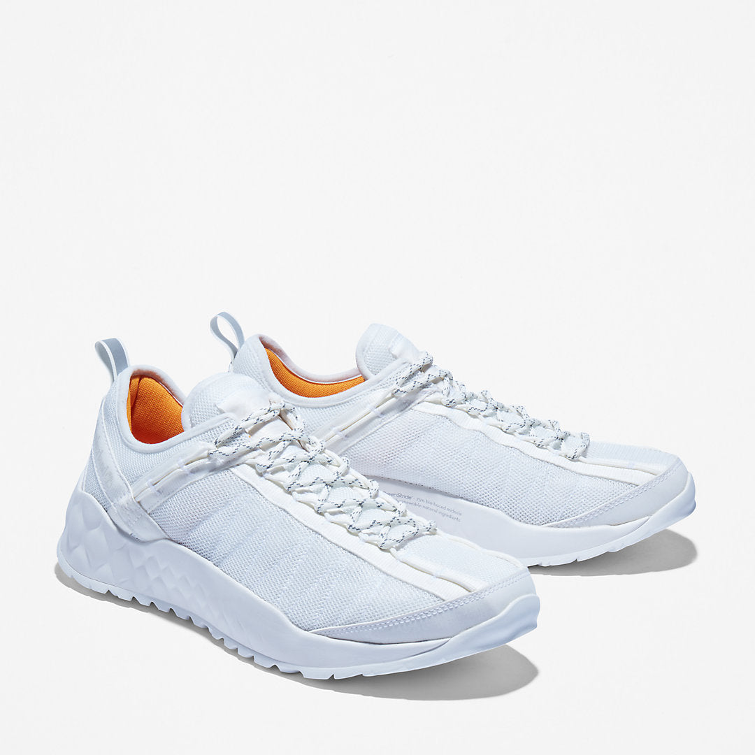 Mens Timberland Solar Wave Mesh Sneaker for Men in White