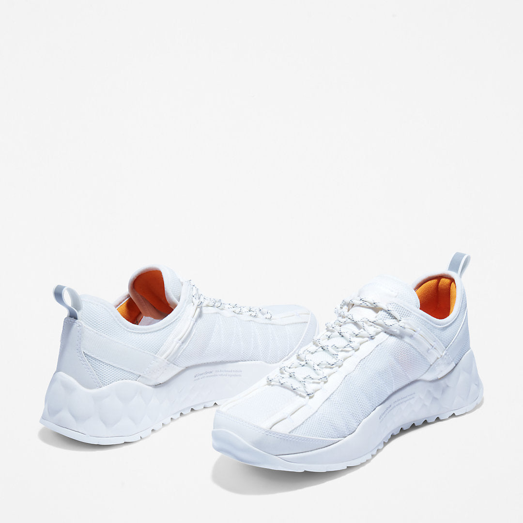 Mens Timberland Solar Wave Mesh Sneaker for Men in White