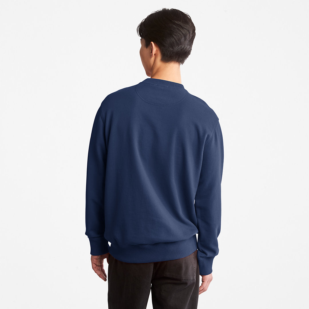 Mens Timberland Outdoor Heritage Crewneck Sweatshirt for Men in Navy