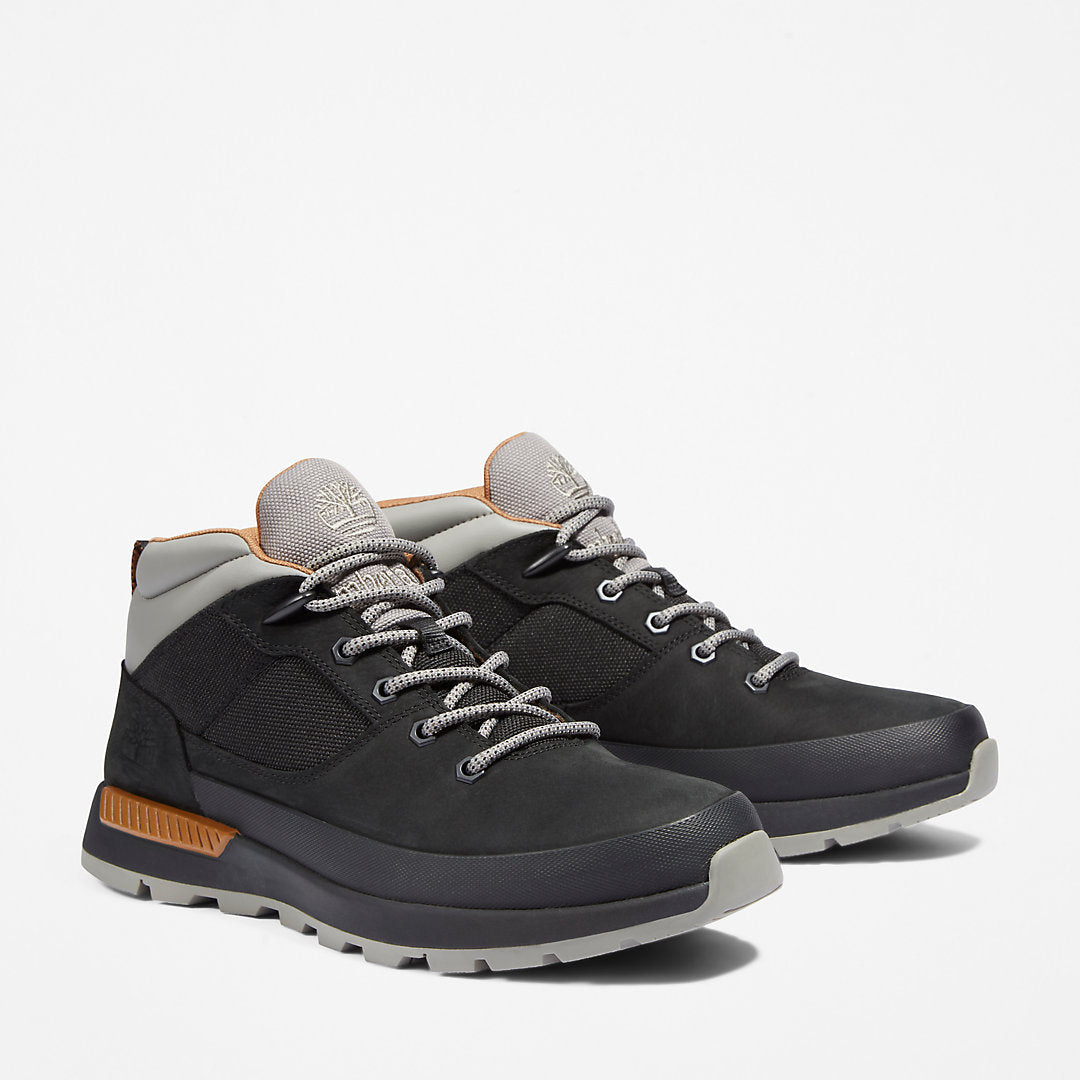 Mens Timberland Sprint Trekker Hiking Boot for Men in Monochrome Black