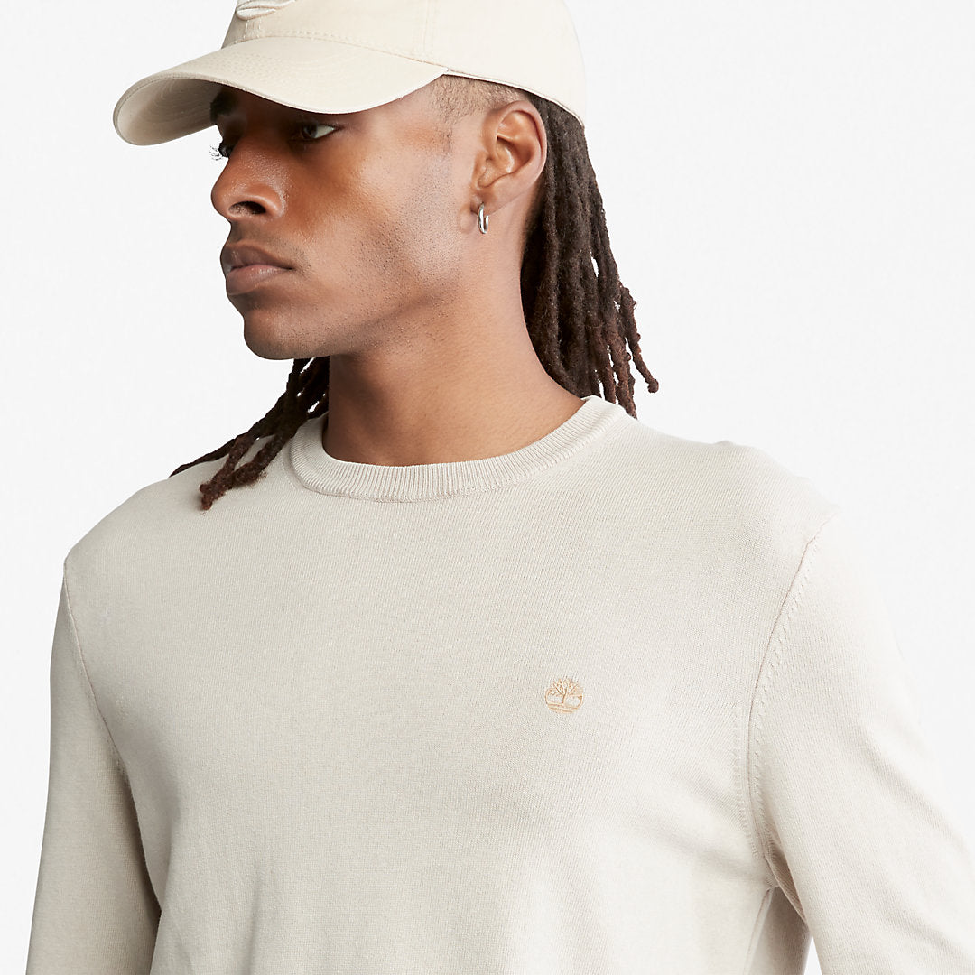 Mens Timberland EK+ Lightweight Jumper for Men in Beige