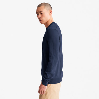 Mens Timberland EK+ Lightweight Jumper for Men in Navy