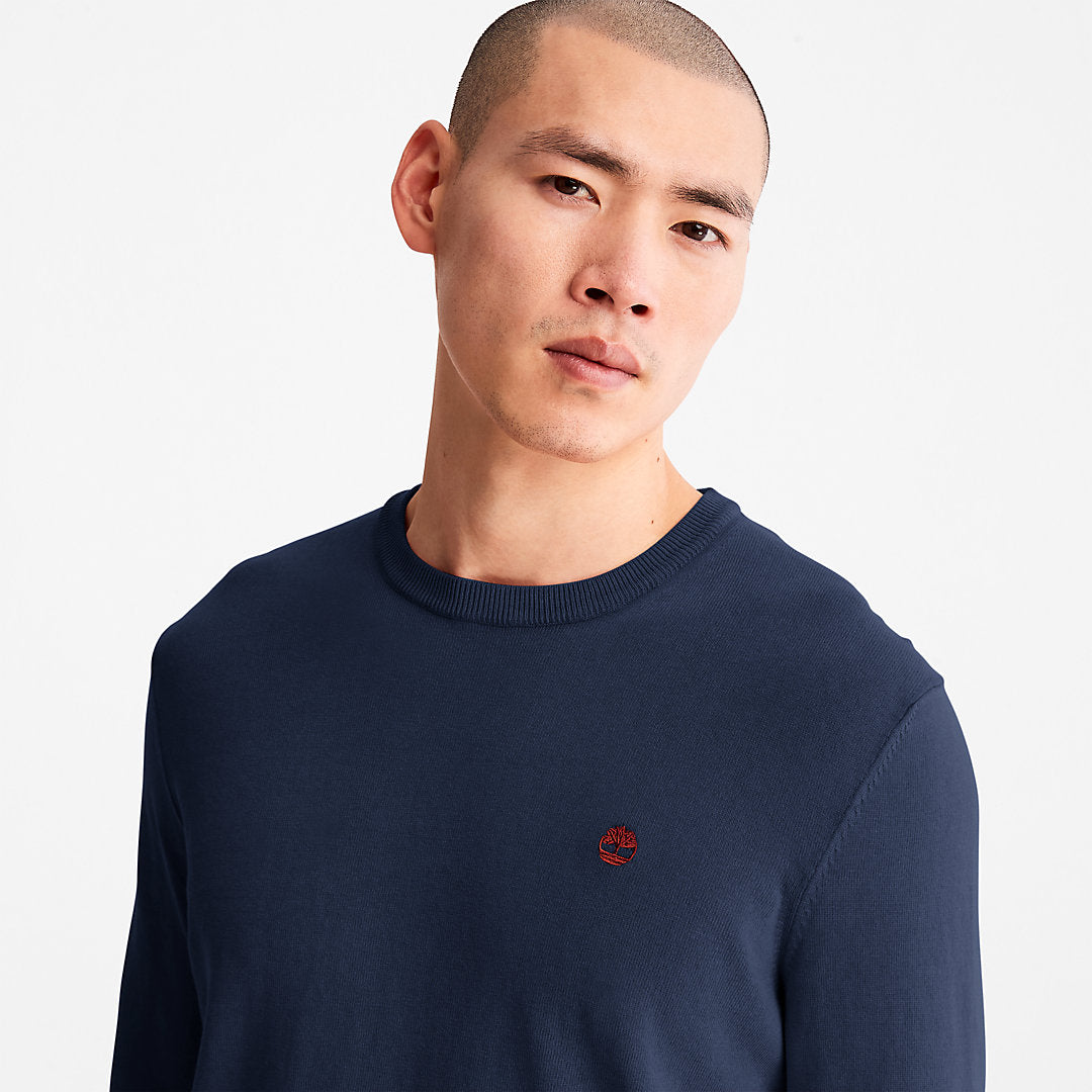 Mens Timberland EK+ Lightweight Jumper for Men in Navy