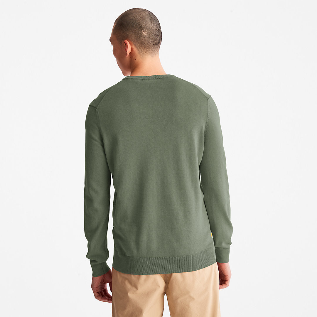 Mens Timberland EK+ Lightweight Jumper for Men in Dark Green