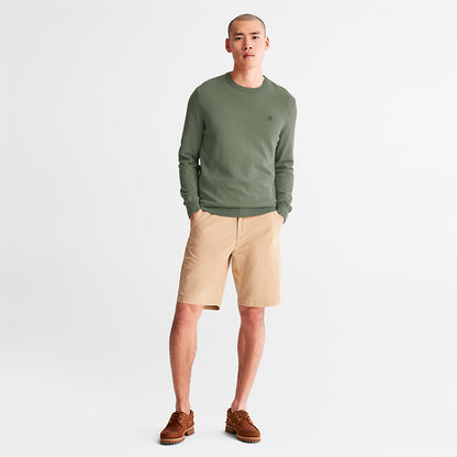 Mens Timberland EK+ Lightweight Jumper for Men in Dark Green