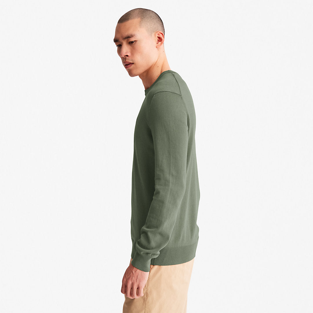 Mens Timberland EK+ Lightweight Jumper for Men in Dark Green