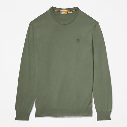 Mens Timberland EK+ Lightweight Jumper for Men in Dark Green