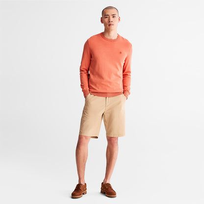 Mens Timberland EK+ Lightweight Jumper for Men in Orange
