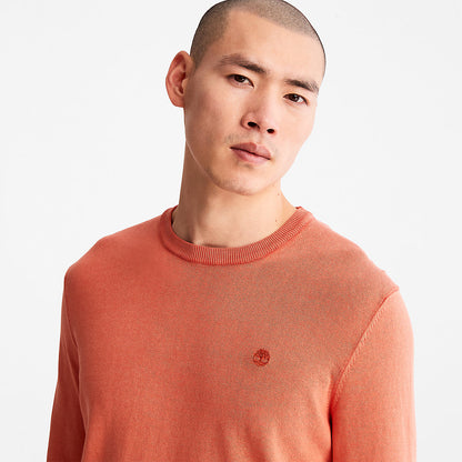 Mens Timberland EK+ Lightweight Jumper for Men in Orange