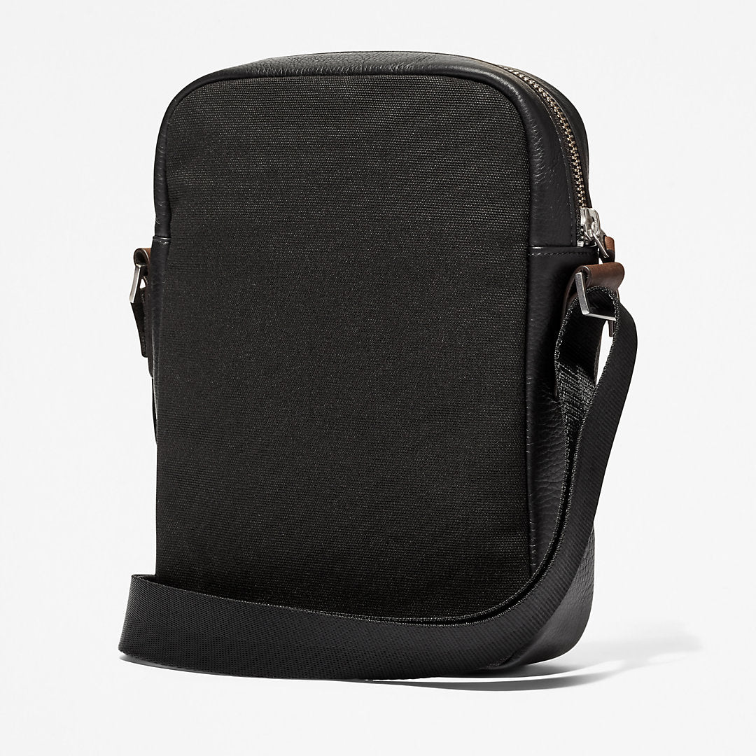 Mens Timberland Tuckerman Small Crossbody Bag in Black