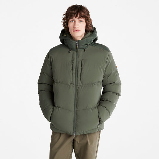 Mens Timberland Neo Summit Winter Jacket for Men in Dark Green