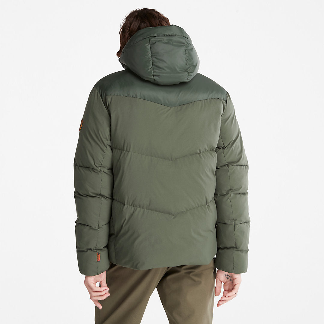 Mens Timberland Neo Summit Winter Jacket for Men in Dark Green