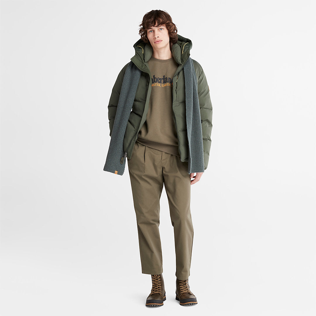 Mens Timberland Neo Summit Winter Jacket for Men in Dark Green