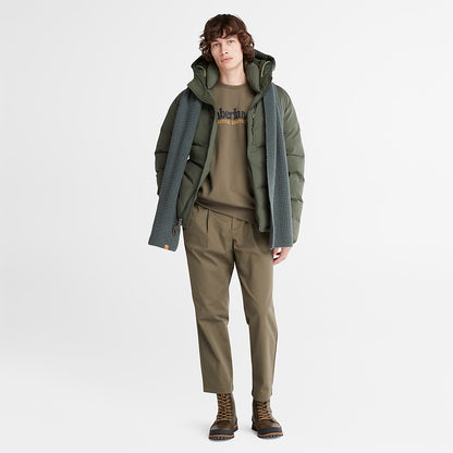 Mens Timberland Neo Summit Winter Jacket for Men in Dark Green