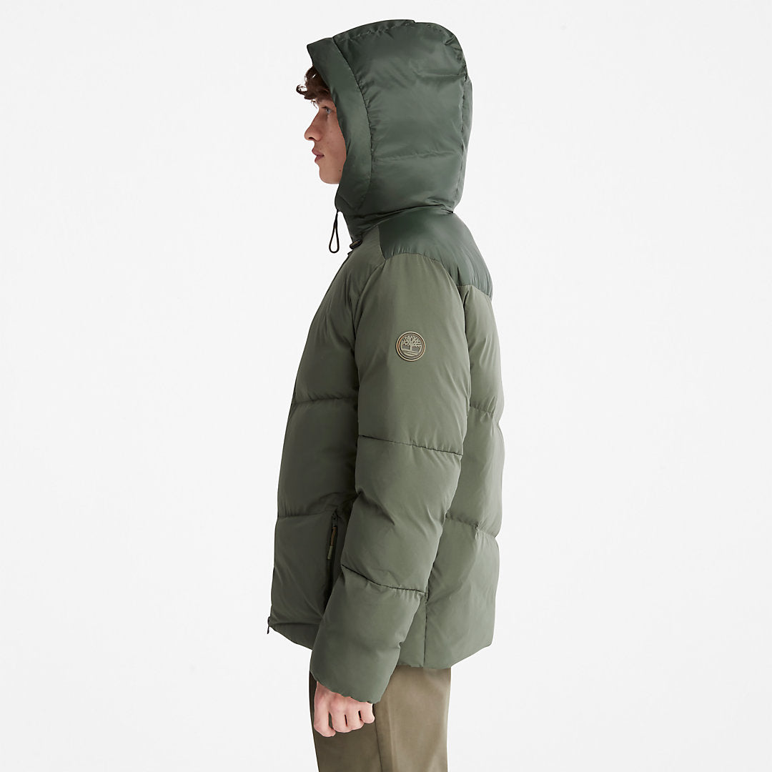 Mens Timberland Neo Summit Winter Jacket for Men in Dark Green