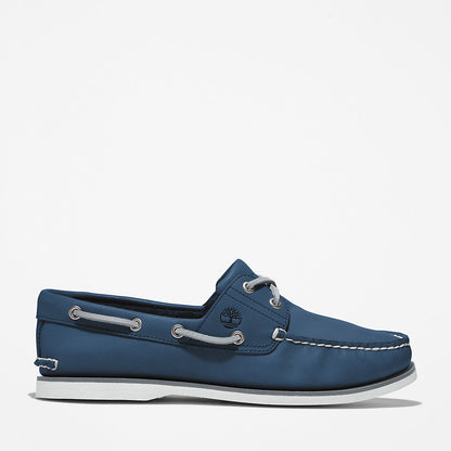 Mens Timberland Timberland® 2-Eye Classic Boat Shoe for Men in Navy