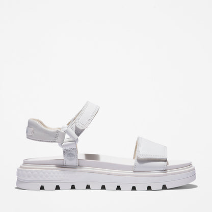 Womens Timberland Ray City Ankle Strap Sandal for Women in White