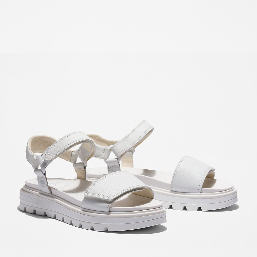 Womens Timberland Ray City Ankle Strap Sandal for Women in White