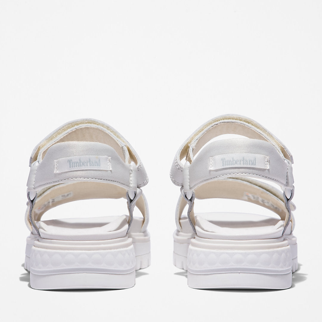 Womens Timberland Ray City Ankle Strap Sandal for Women in White