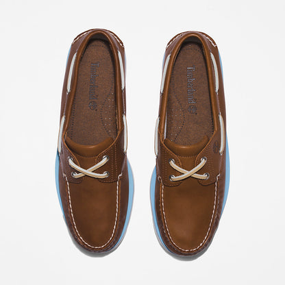 Mens Timberland Timberland® 2-Eye Classic Boat Shoe for Men in Brown