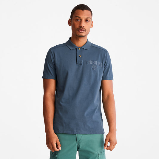 Mens Timberland Outdoor Heritage EK+ Polo Shirt for Men in Blue