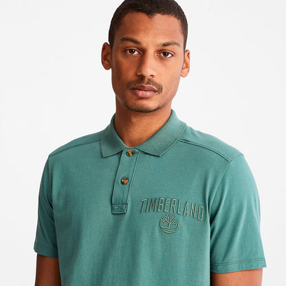 Mens Timberland Outdoor Heritage EK+ Polo Shirt for Men in Green