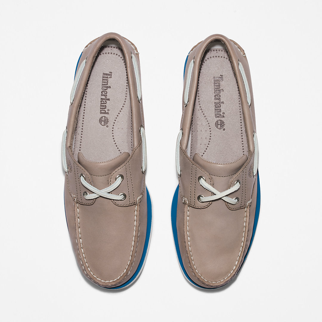Mens Timberland Timberland® 2-Eye Classic Boat Shoe for Men in Grey
