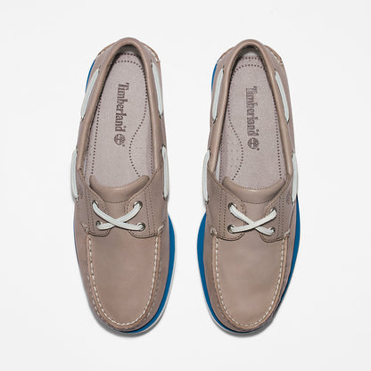 Mens Timberland Timberland® 2-Eye Classic Boat Shoe for Men in Grey