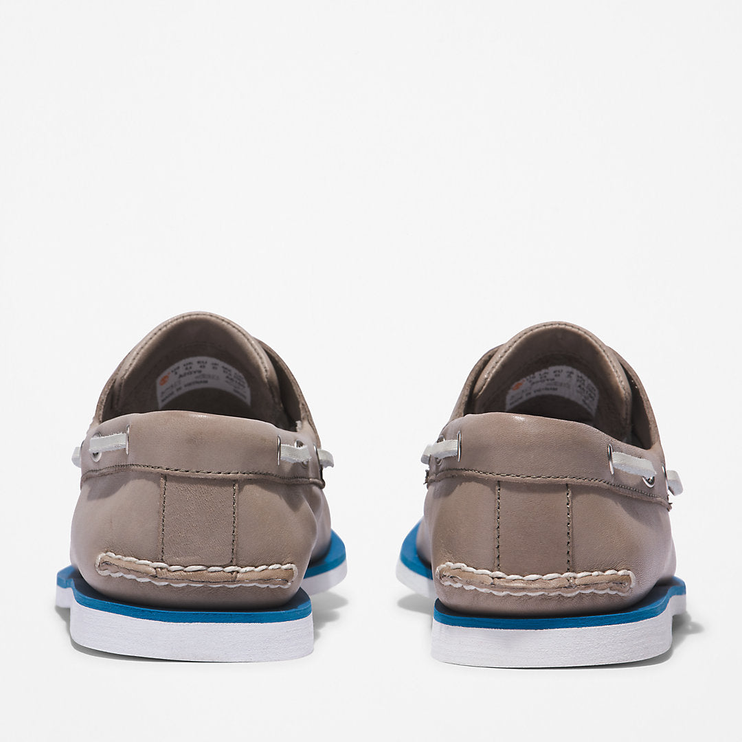 Mens Timberland Timberland® 2-Eye Classic Boat Shoe for Men in Grey