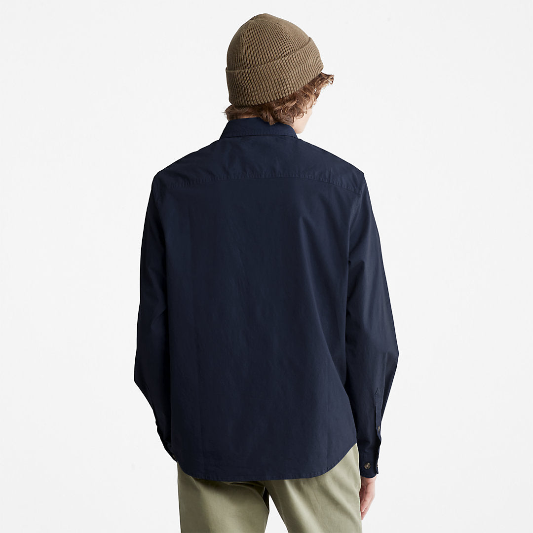 Mens Timberland Outdoor Heritage Overshirt for Men in Navy