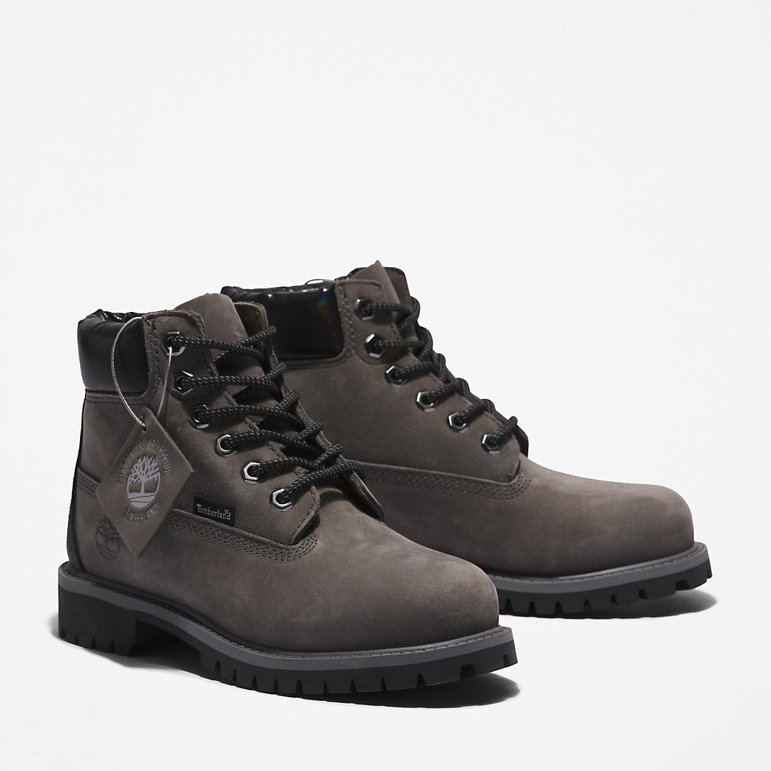 Kids Timberland Timberland® Premium 6 Inch Boot for Youth in Grey