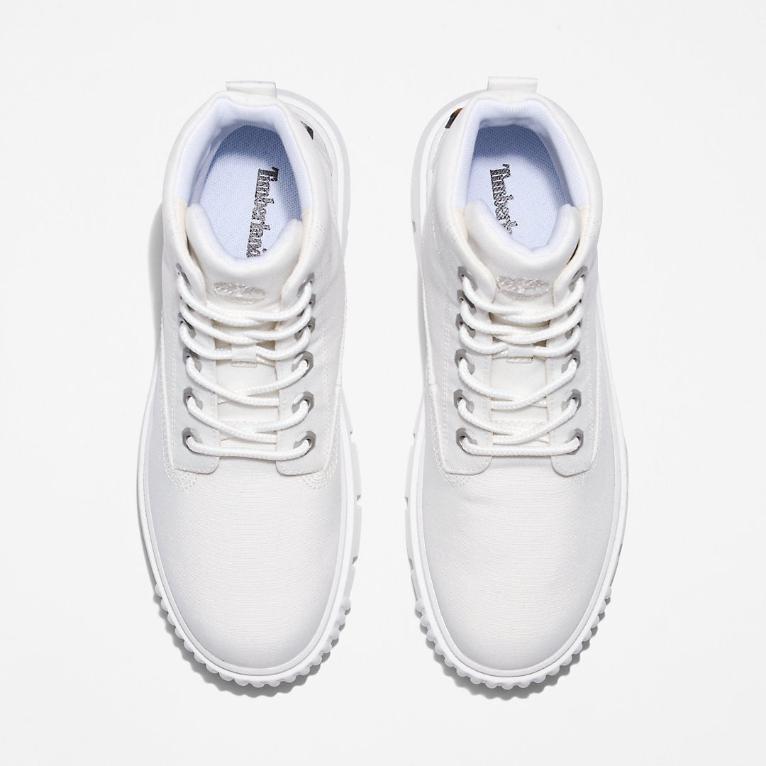 Womens Timberland Greyfield Canvas Boot for Women in White