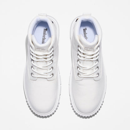 Womens Timberland Greyfield Canvas Boot for Women in White