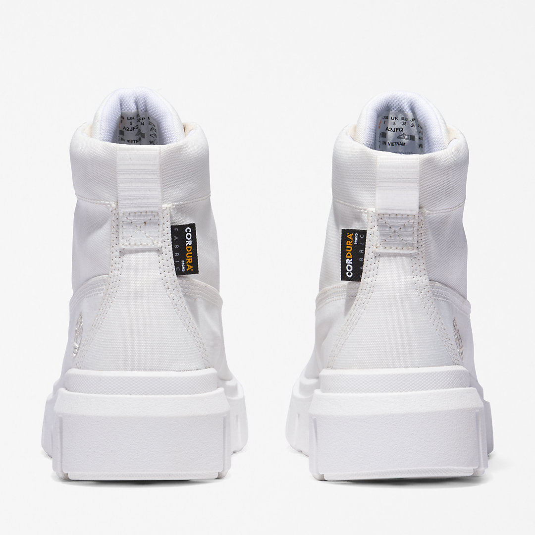 Womens Timberland Greyfield Canvas Boot for Women in White