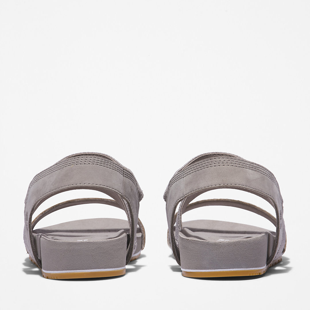 Womens Timberland Malibu Waves Ankle-strap Sandal for Women in Grey