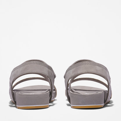 Womens Timberland Malibu Waves Ankle-strap Sandal for Women in Grey