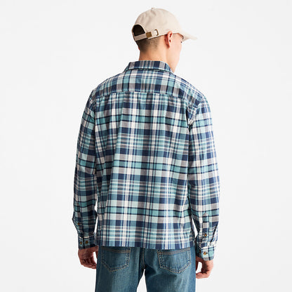 Mens Timberland Outdoor Heritage Check Shirt for Men in Blue