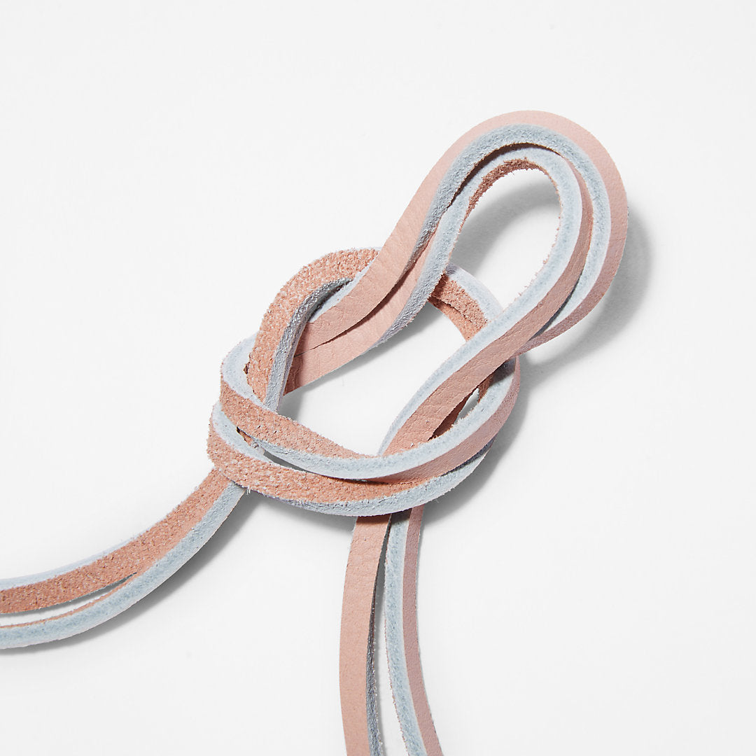 Mens Timberland 44-inch Flat Rawhide Replacement Laces in Pink