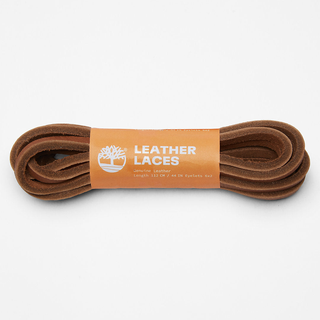 Mens Timberland 44-inch Flat Rawhide Replacement Laces in Brown