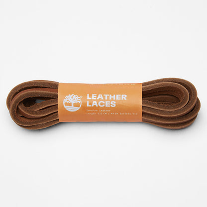 Mens Timberland 44-inch Flat Rawhide Replacement Laces in Brown