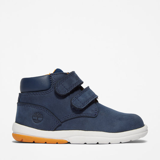 Kids Timberland Toddle Tracks Velcro Chukka for Toddler in Navy