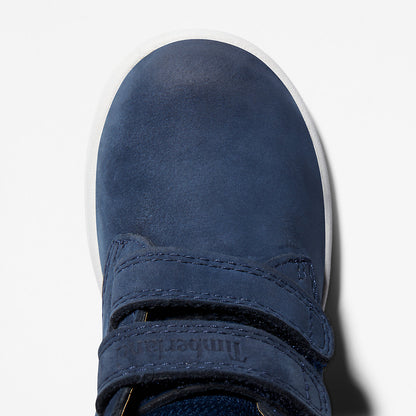 Kids Timberland Toddle Tracks Velcro Chukka for Toddler in Navy