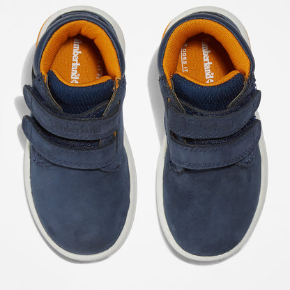Kids Timberland Toddle Tracks Velcro Chukka for Toddler in Navy