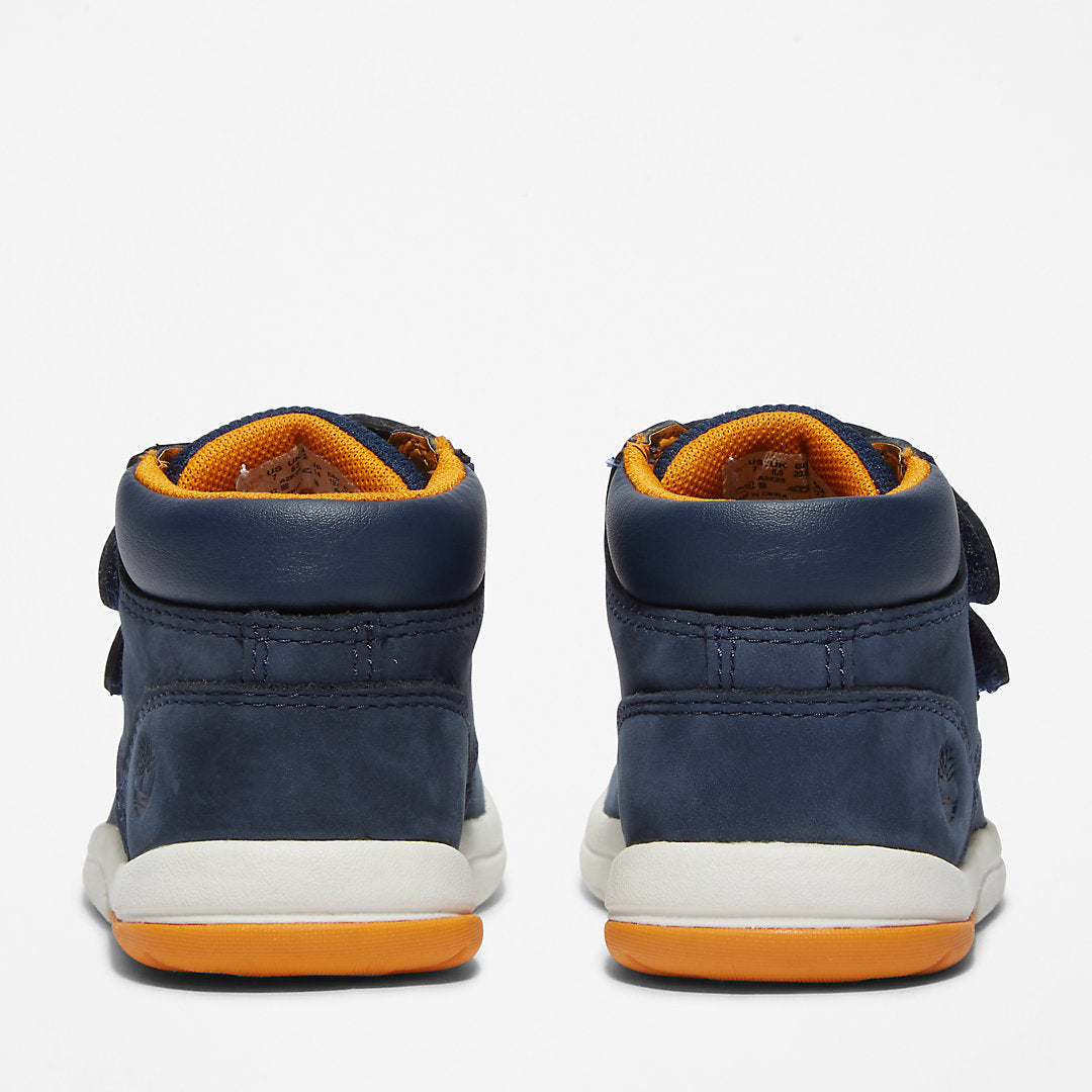 Kids Timberland Toddle Tracks Velcro Chukka for Toddler in Navy