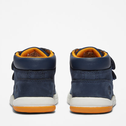 Kids Timberland Toddle Tracks Velcro Chukka for Toddler in Navy