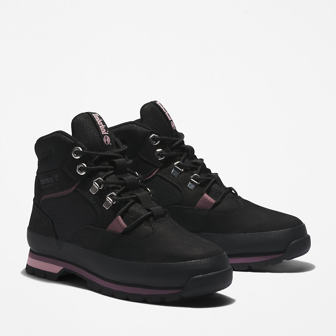 Womens Timberland Euro Hiker Hiking Boot for Women in Black