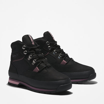 Womens Timberland Euro Hiker Hiking Boot for Women in Black