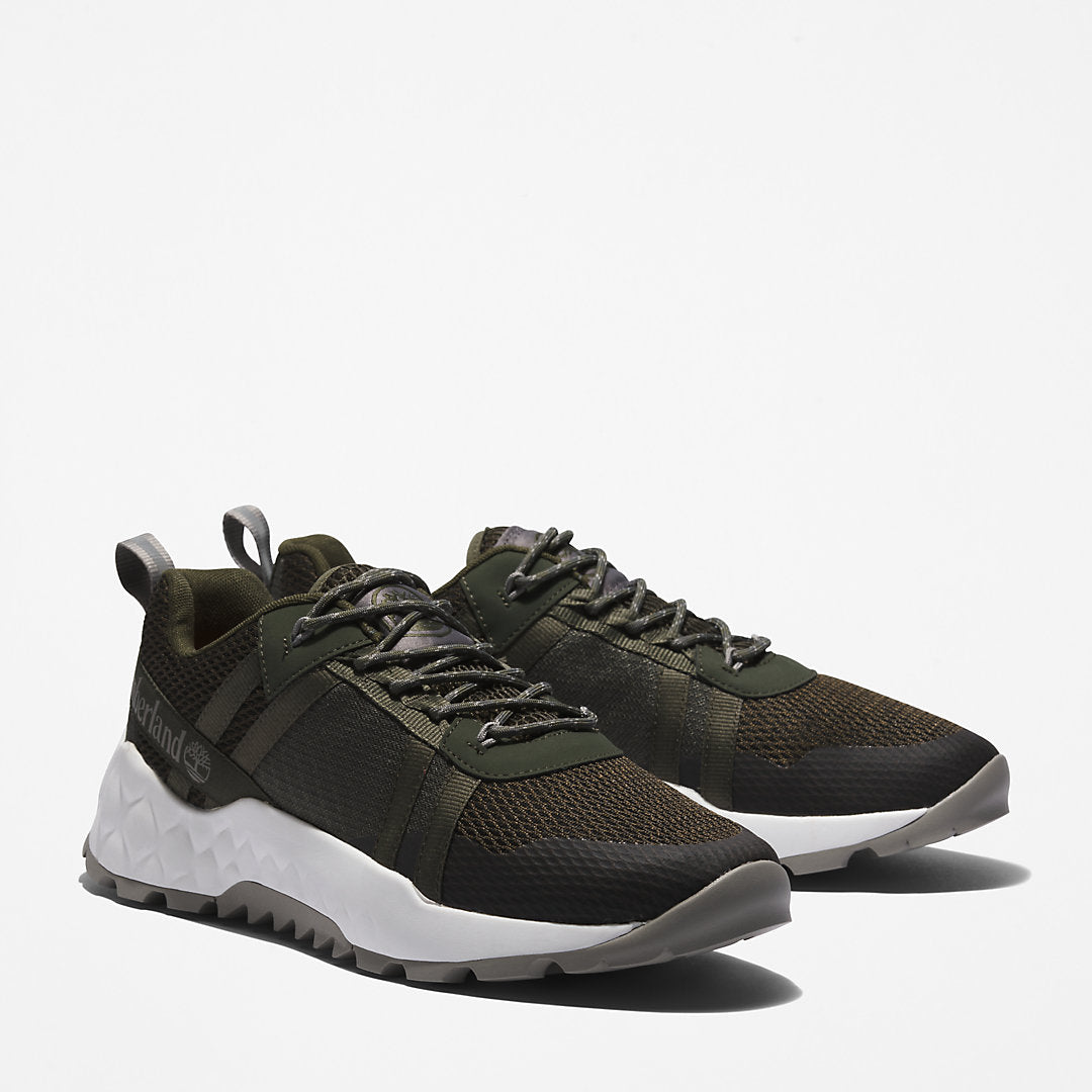 Mens Timberland GreenStride™ Solar Wave LT Trainer for Men in Dark Green