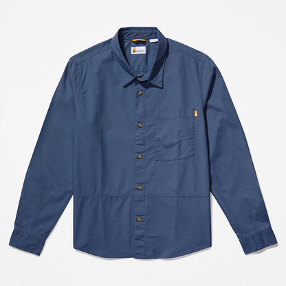 Mens Timberland Outdoor Heritage EK+ Overshirt for Men in Navy