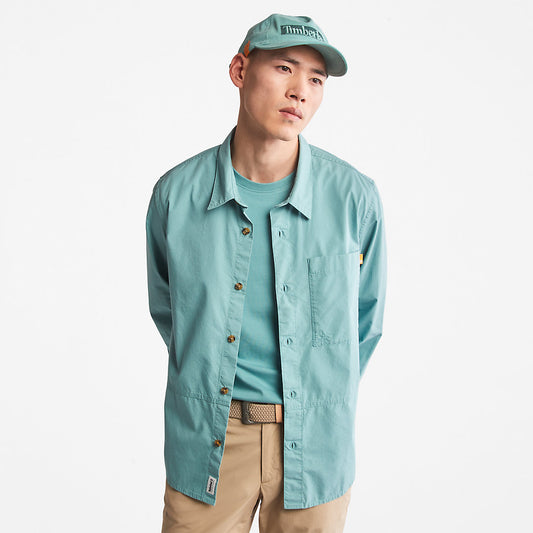 Mens Timberland Outdoor Heritage EK+ Overshirt for Men in Blue